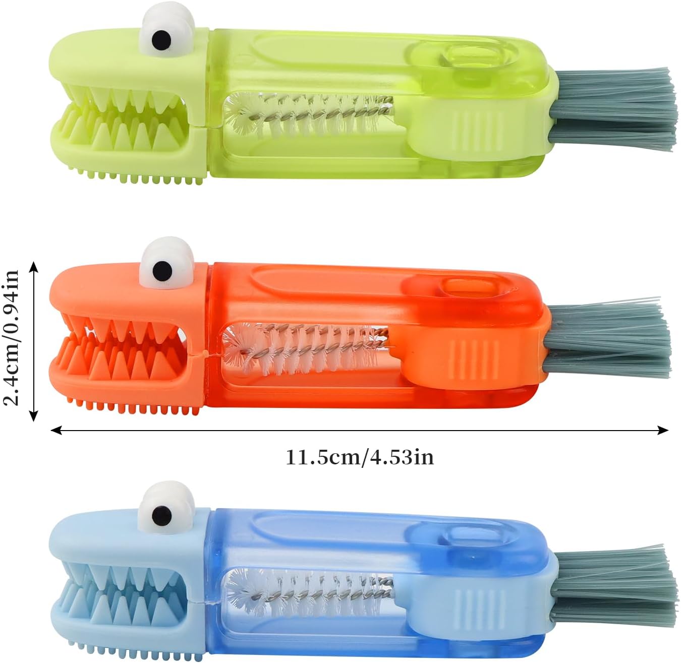 Multifunctional cleaning brush, 4 in 1 cleaning brush for cup lid
