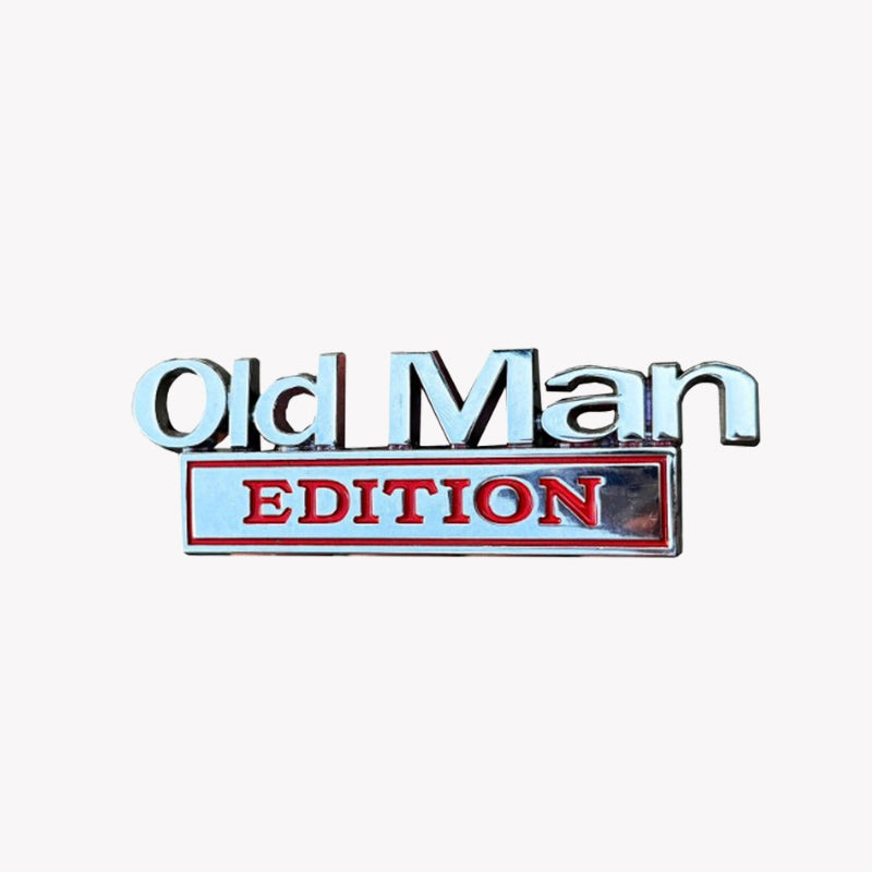 π Old Man Edition-Auto-Emblem