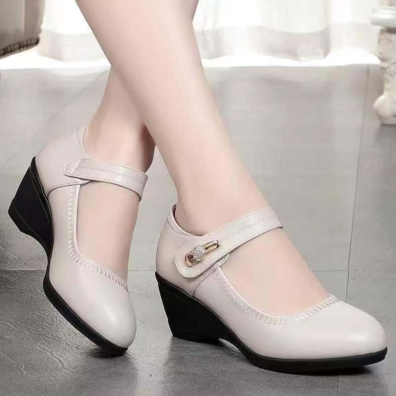 Soft-Soled Non-Slip Wedge Shoes For Middle-Aged And Elderly People