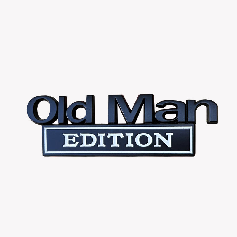 π Old Man Edition-Auto-Emblem
