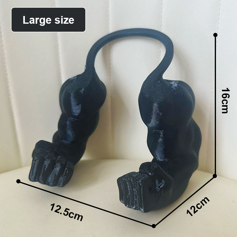 3D printed parody pet props Hulk arm with a halter neck