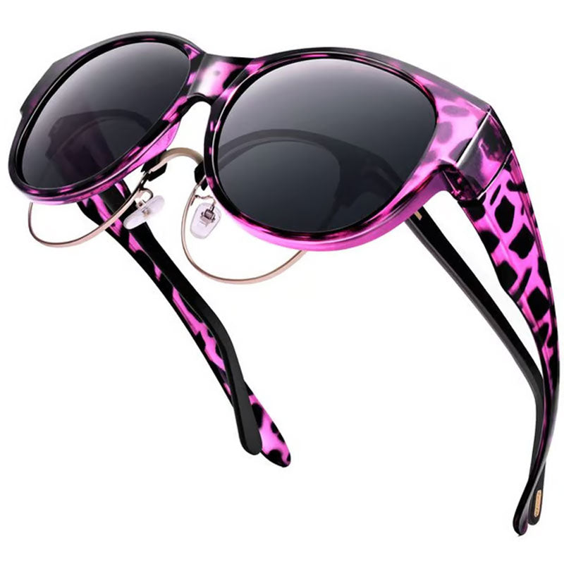 📢😎 LAST DAY 49% OFF - 2025 New Polarized UV400 Protection Trendy Round Cat-eye Sunglasses 😺🕶️