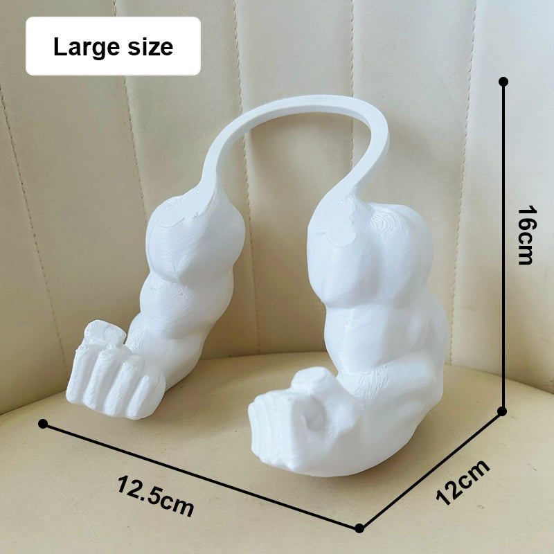 3D printed parody pet props Hulk arm with a halter neck