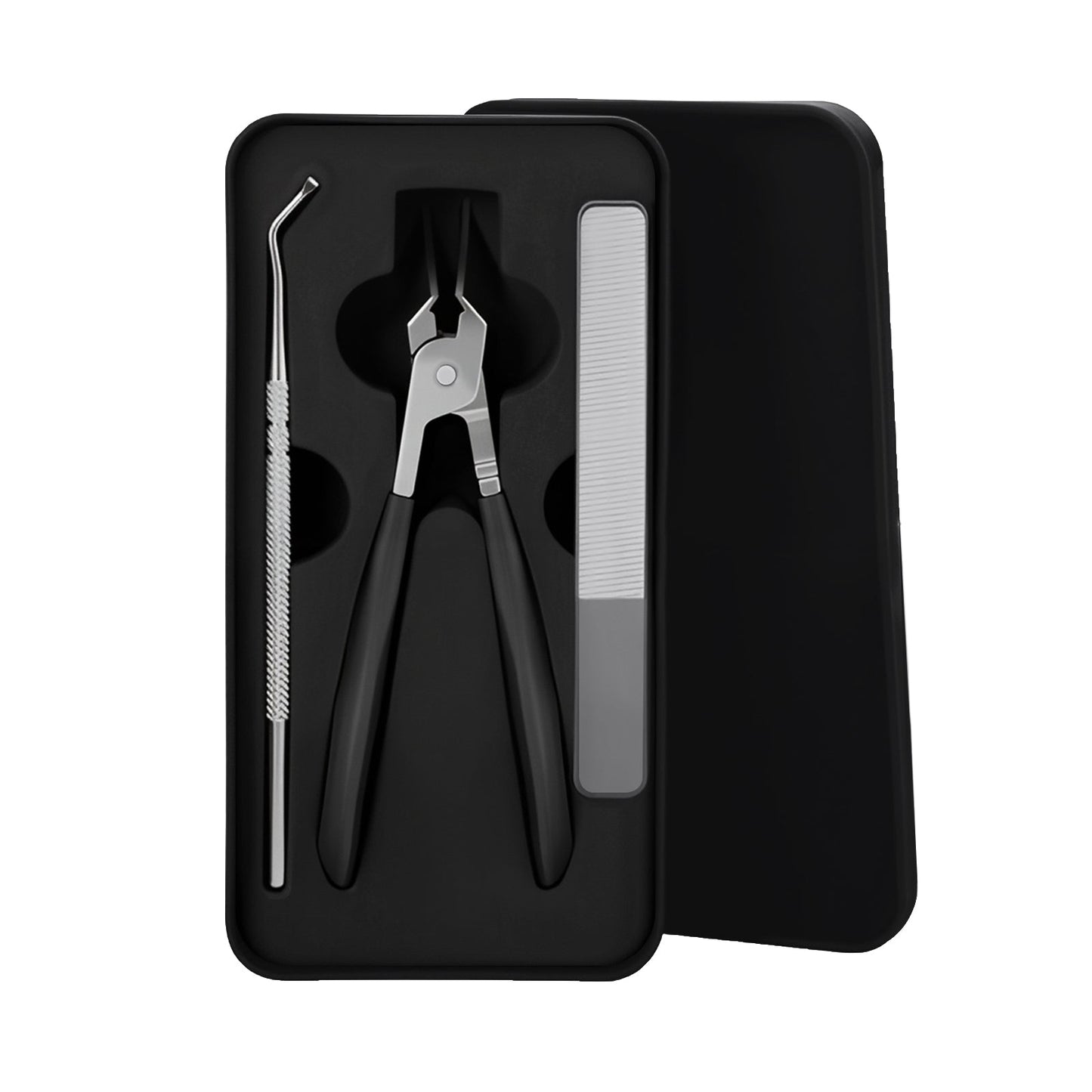 Pointed-Nosed Oblique-Edged Nail Clippers
