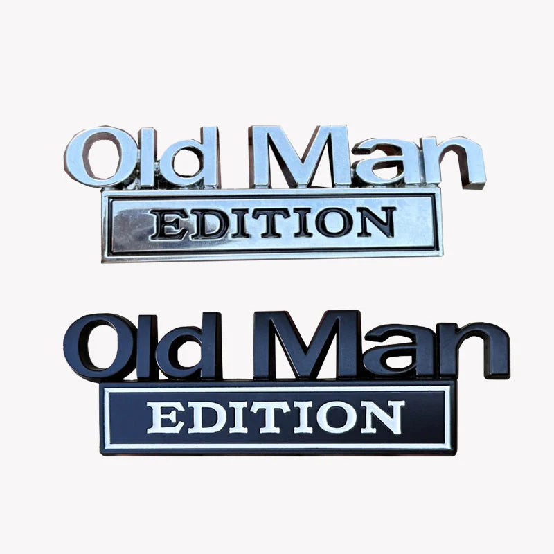 π Old Man Edition-Auto-Emblem