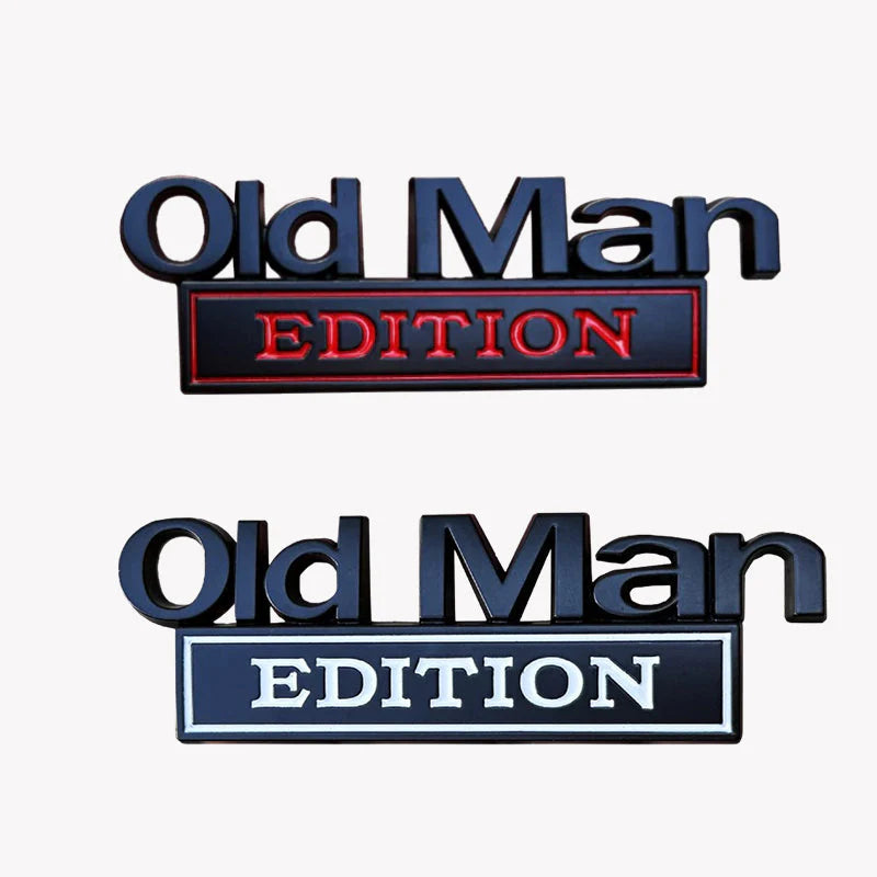 π Old Man Edition-Auto-Emblem