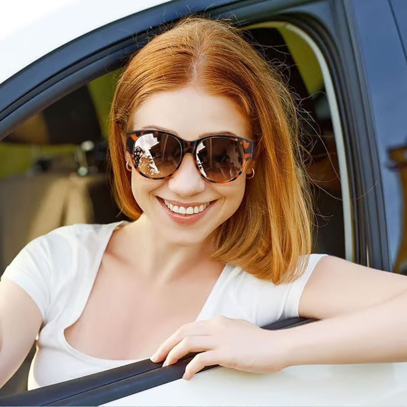 📢😎 LAST DAY 49% OFF - 2025 New Polarized UV400 Protection Trendy Round Cat-eye Sunglasses 😺🕶️