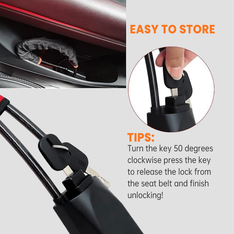 ✨Double Locking Car Security Anti-Theft Lock