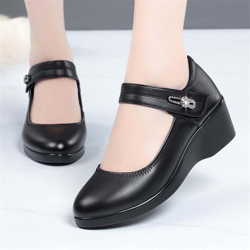 Soft-Soled Non-Slip Wedge Shoes For Middle-Aged And Elderly People