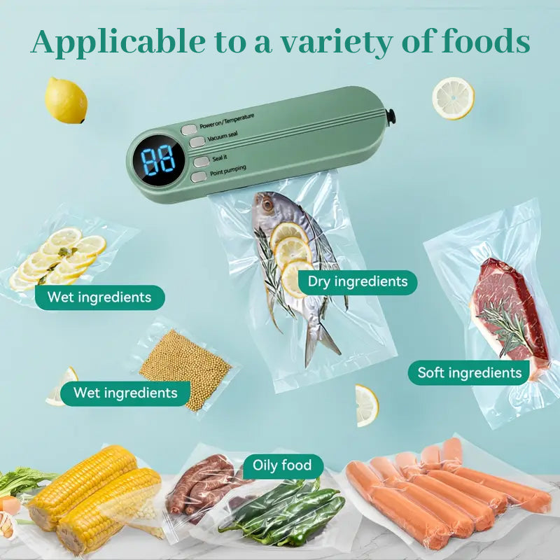 Wireless Fully Automatic Vacuum Sealer