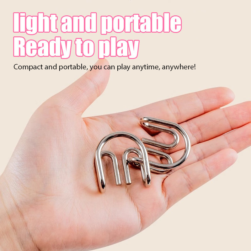 Nine-Link Luban Lock Intelligence Unlocking Game
