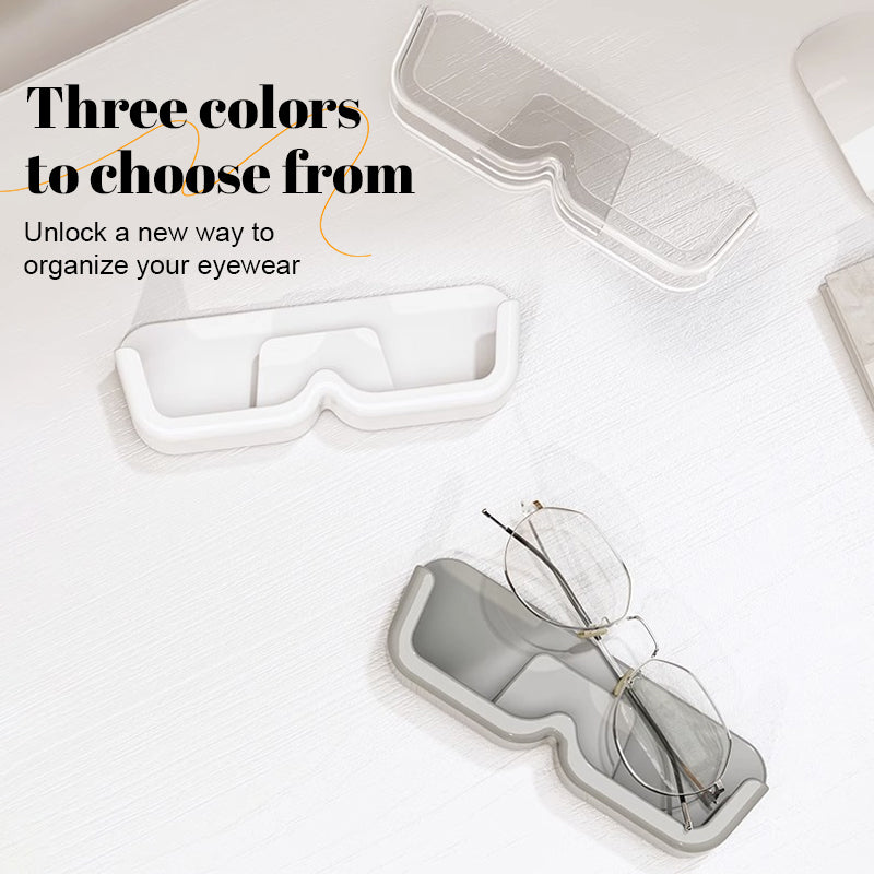 Wall-Mounted Punch-Free Glasses Storage Box