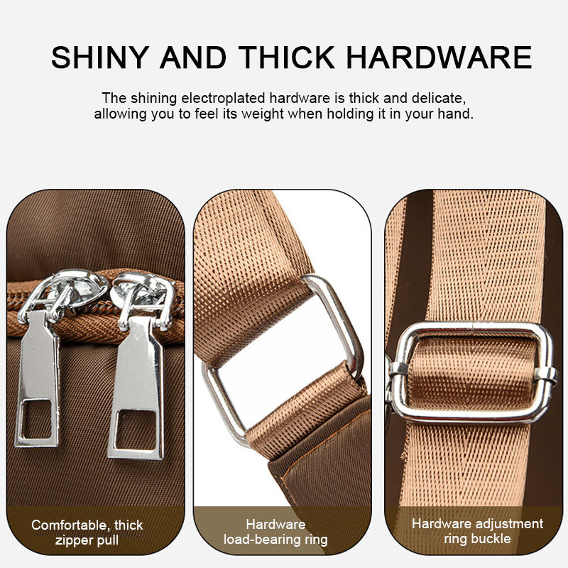 Multifunctional Oxford Fabric Shoulder Bag