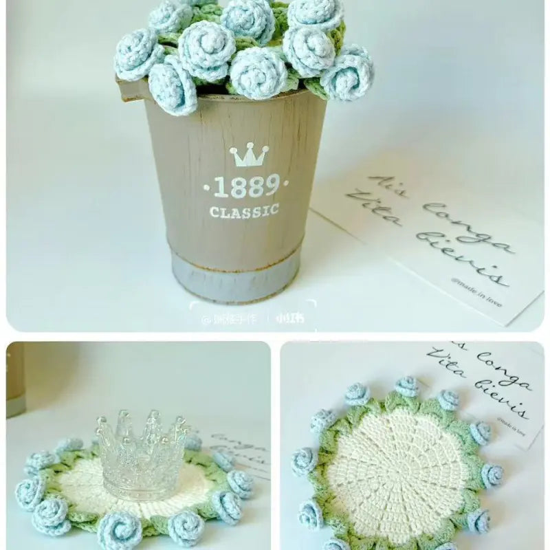 🌸Handmade Crochet Coaster