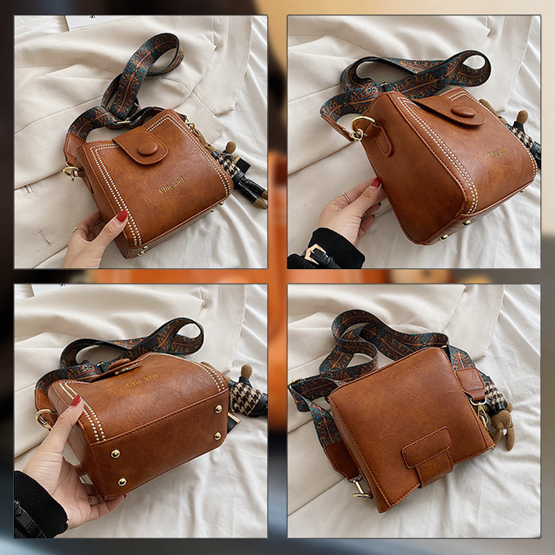 👜Vintage Fashion Bag with Adjustable Wider Shoulder Strap