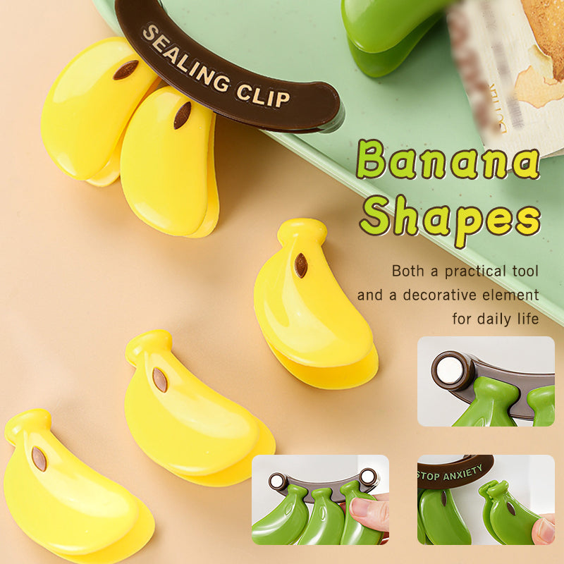 🍌 Magnetic Banana Sealing Clip – Freshness with Fun & Zero Stress