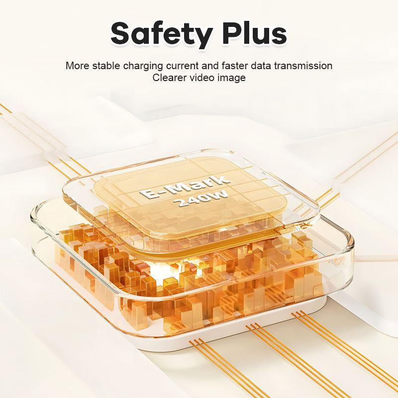 ⚡ 4-in-1 USB Charging Cable fast charging MAX 240W