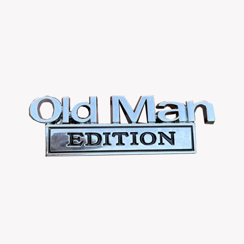 π Old Man Edition-Auto-Emblem