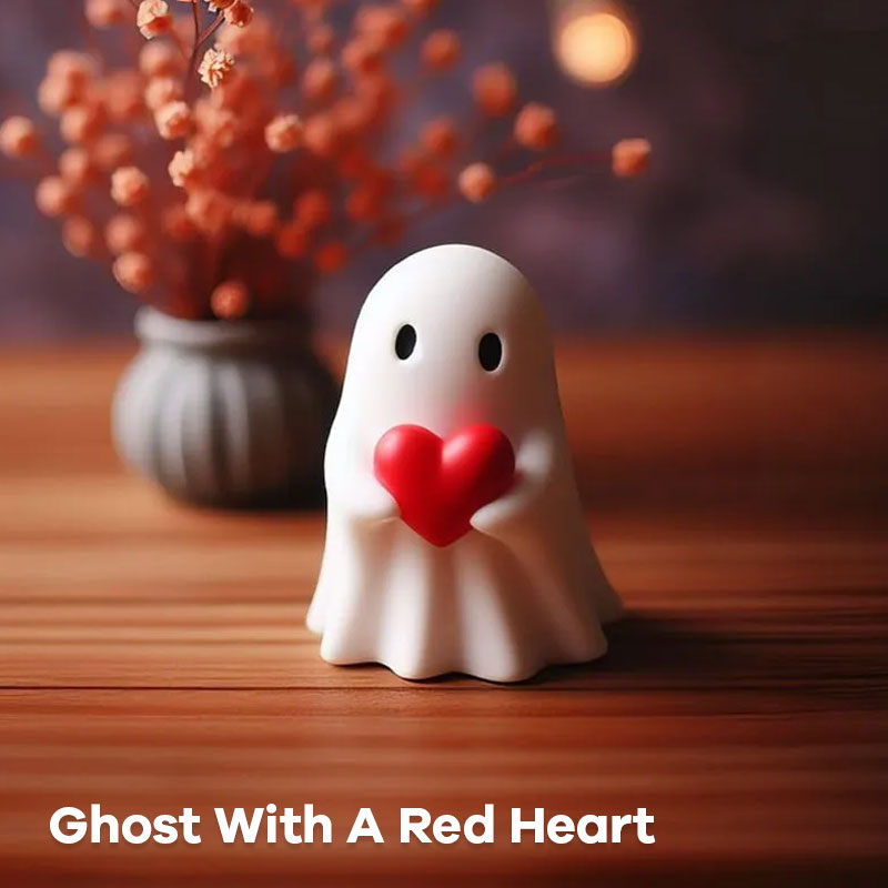 Cute Ghost Statuet