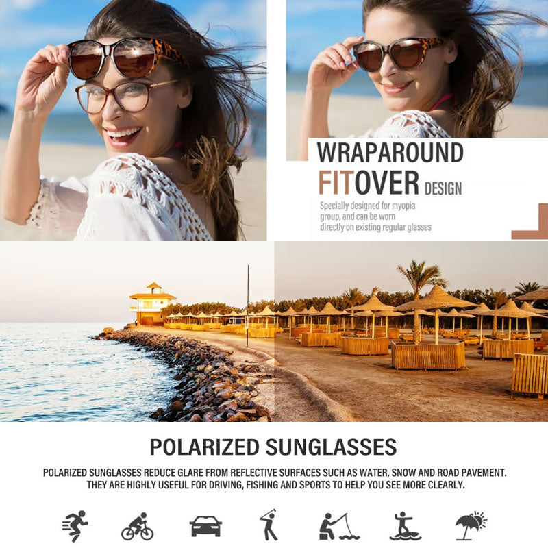📢😎 LAST DAY 49% OFF - 2025 New Polarized UV400 Protection Trendy Round Cat-eye Sunglasses 😺🕶️