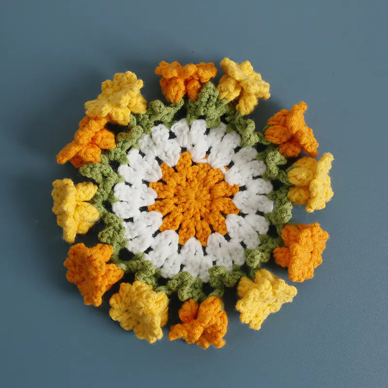 🌸Handmade Crochet Coaster