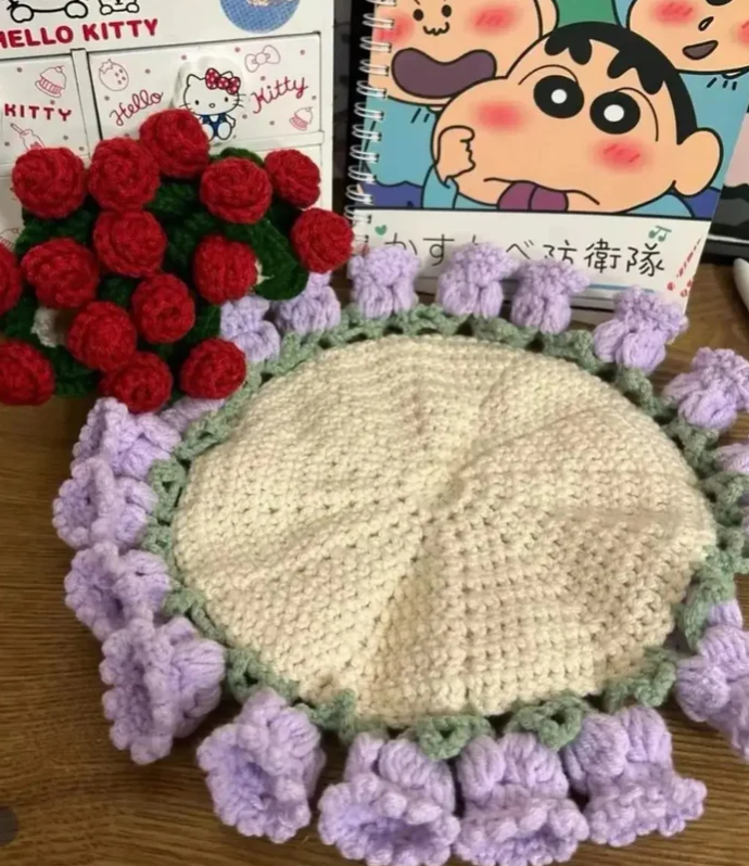 🌸Handmade Crochet Coaster