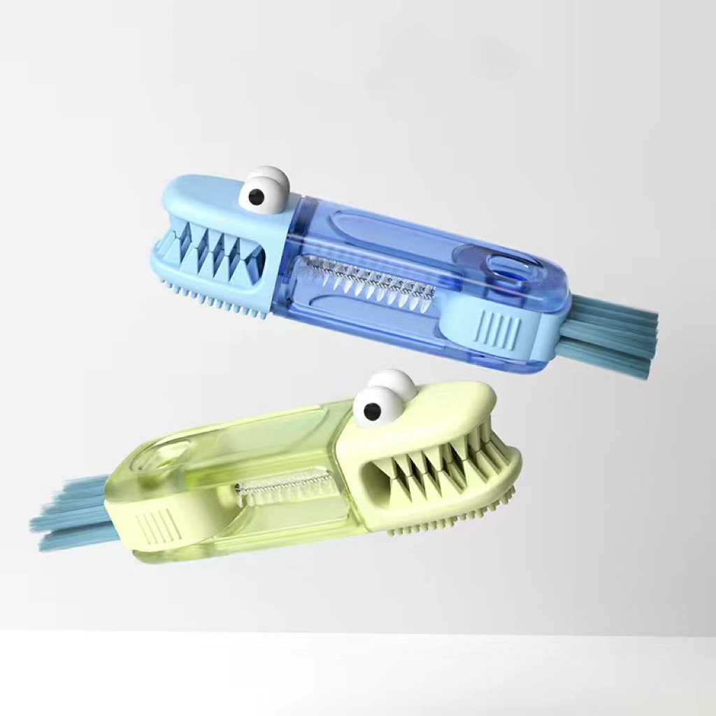 Multifunctional cleaning brush, 4 in 1 cleaning brush for cup lid