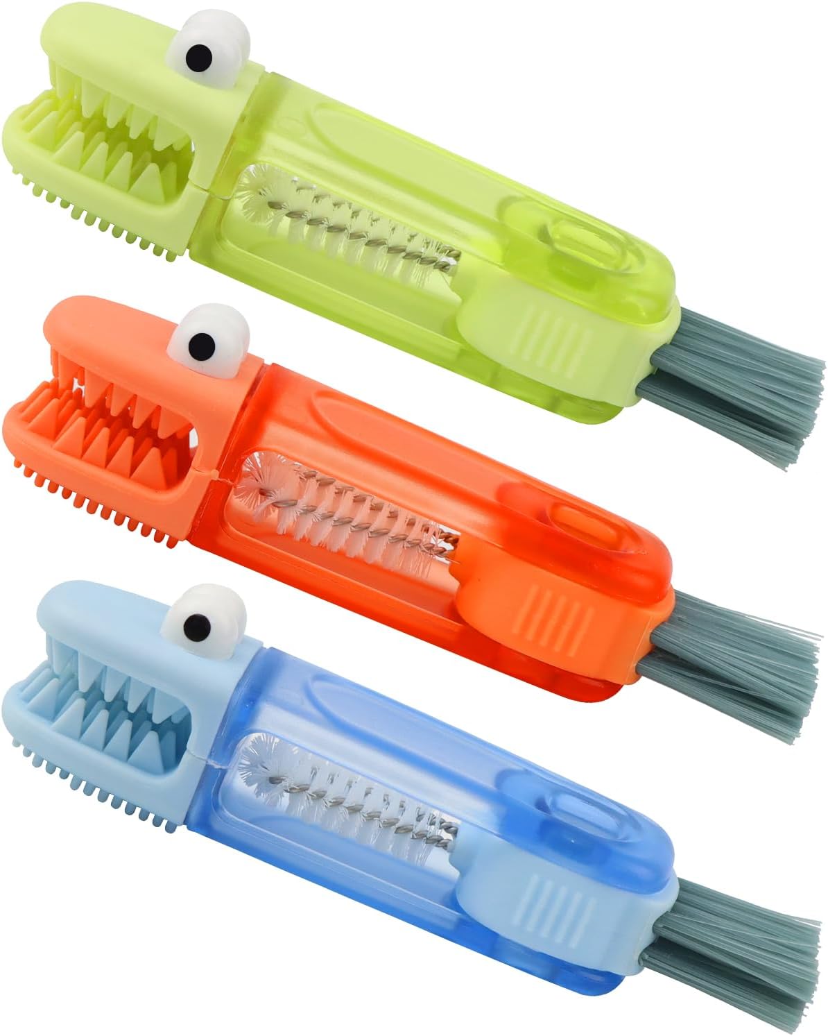 Multifunctional cleaning brush, 4 in 1 cleaning brush for cup lid