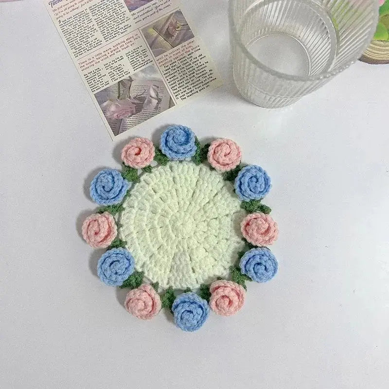 🌸Handmade Crochet Coaster