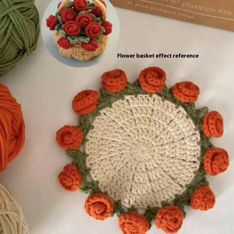 🌸Handmade Crochet Coaster