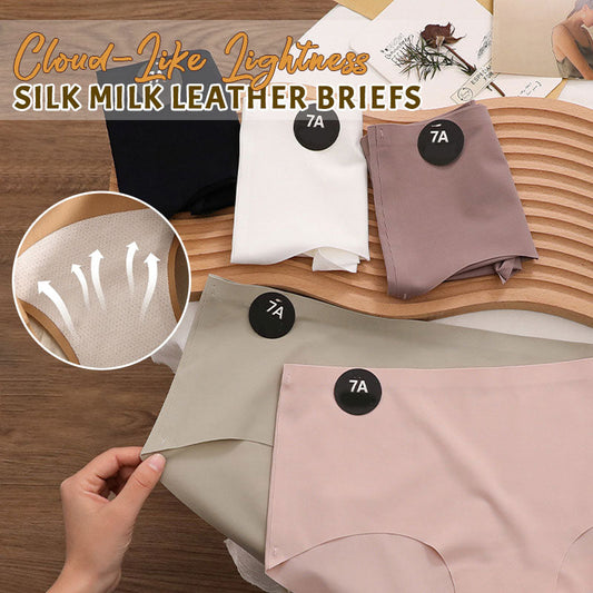 Silk Milk Leather Briefs