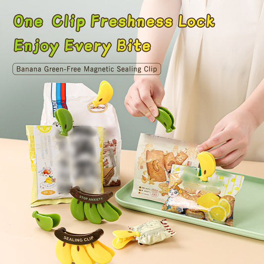 🍌 Magnetic Banana Sealing Clip – Freshness with Fun & Zero Stress