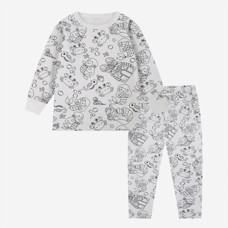 DIY Cartoon Colorable Pajamas for Kids
