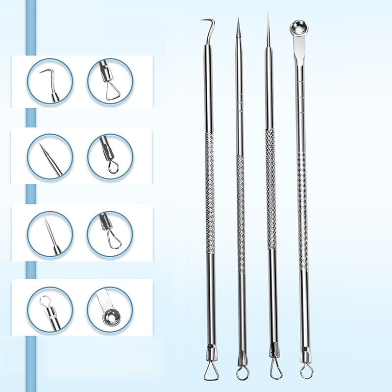 Stainless Steel Blackhead Remover Set